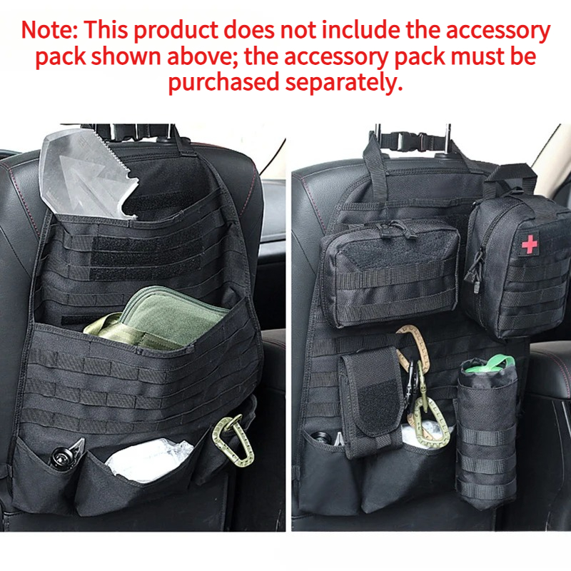 Outdoor Hunting Vehicle - Organizer Kursi Mobil Taktis MOLLE -