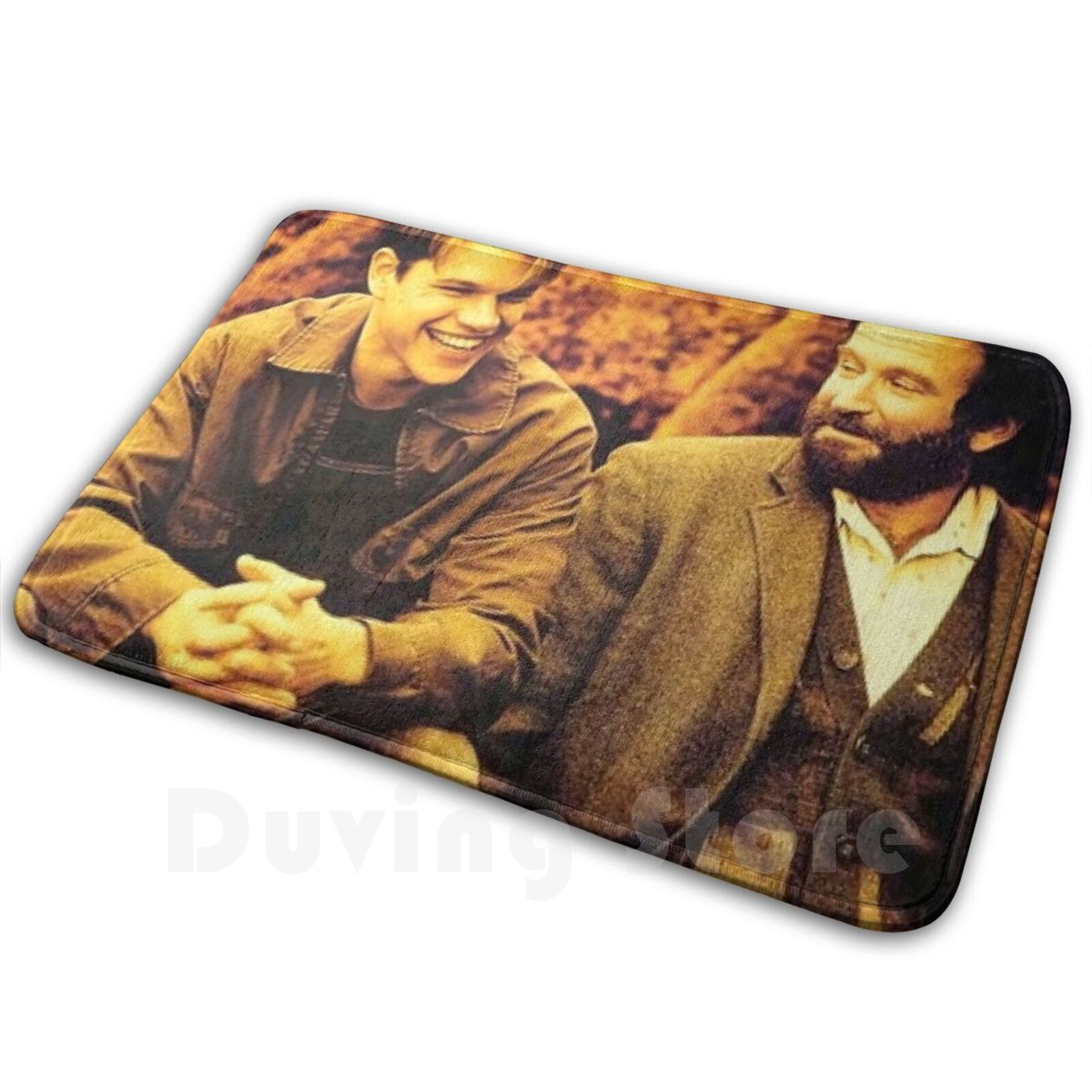 Hunting Outdoor Rug - Williams Matt Damon Poster Karpet Tikar