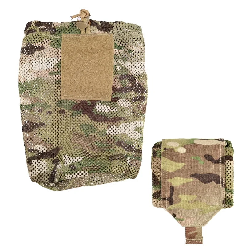 Outdoor Hunting Magazines - Kantong Jaring Taktis Mini Lipat, Kantong