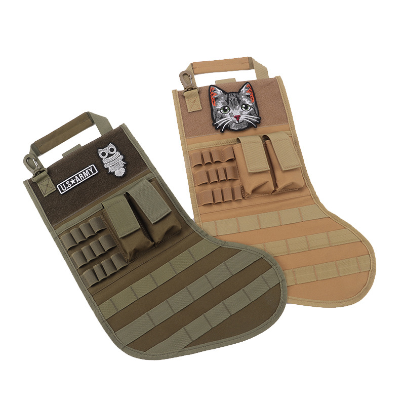Outdoor Hunting Gifts - Kantong Penyimpanan Majalah Taktis Molle Natal,