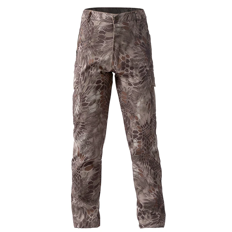 Outdoor Hunting Pants Women - Celana Kamuflase Taktis Cangkang Lunak Kulit