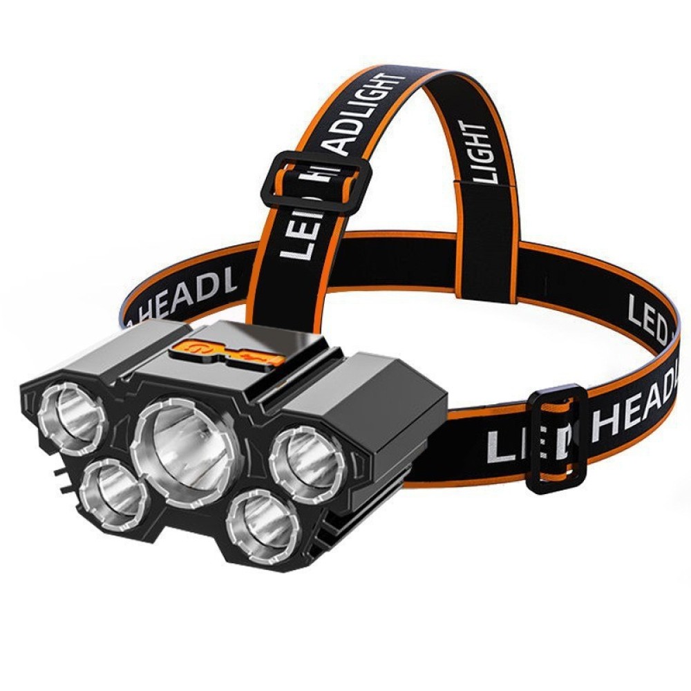 Headlamp Tactical Bright - Lampu Kepala LED Terang Untuk Mendaki