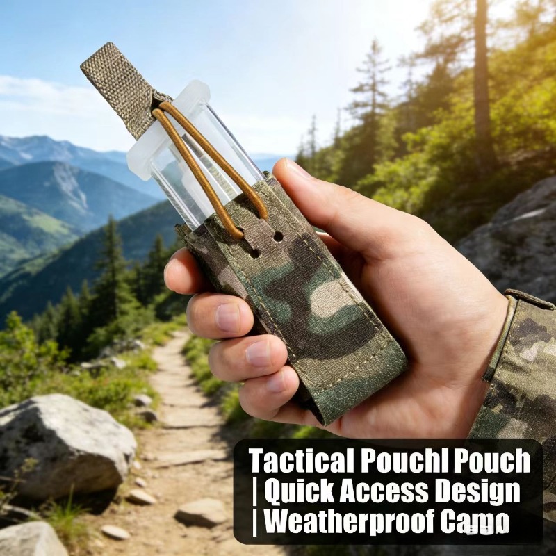 Outdoor Hunting Magazines - Kantong Majalah Taktis Tunggal Camo Molle