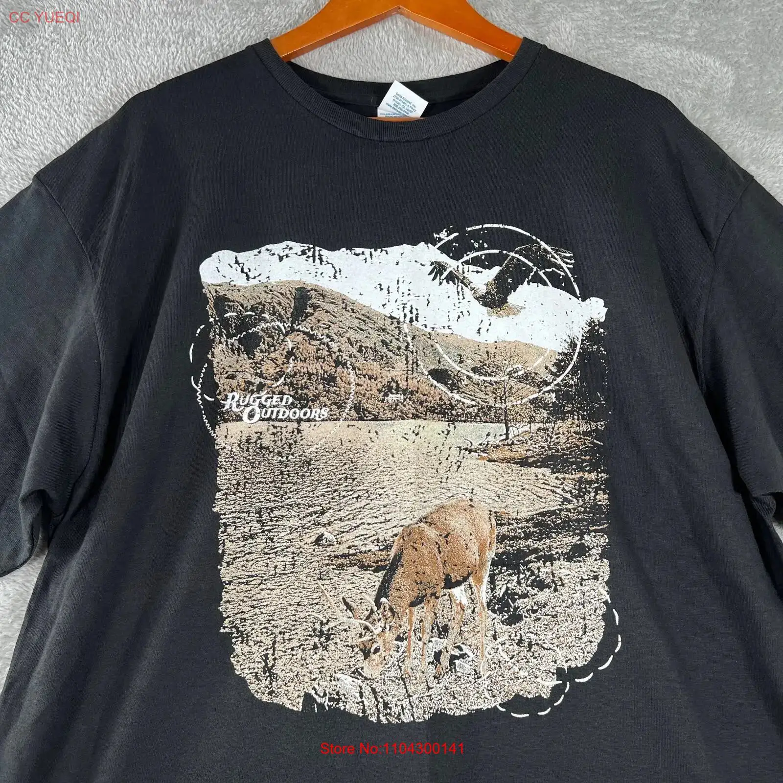 Hunting Outdoor Rug - Kaos Alam Liar Rugged Outdoors Pria