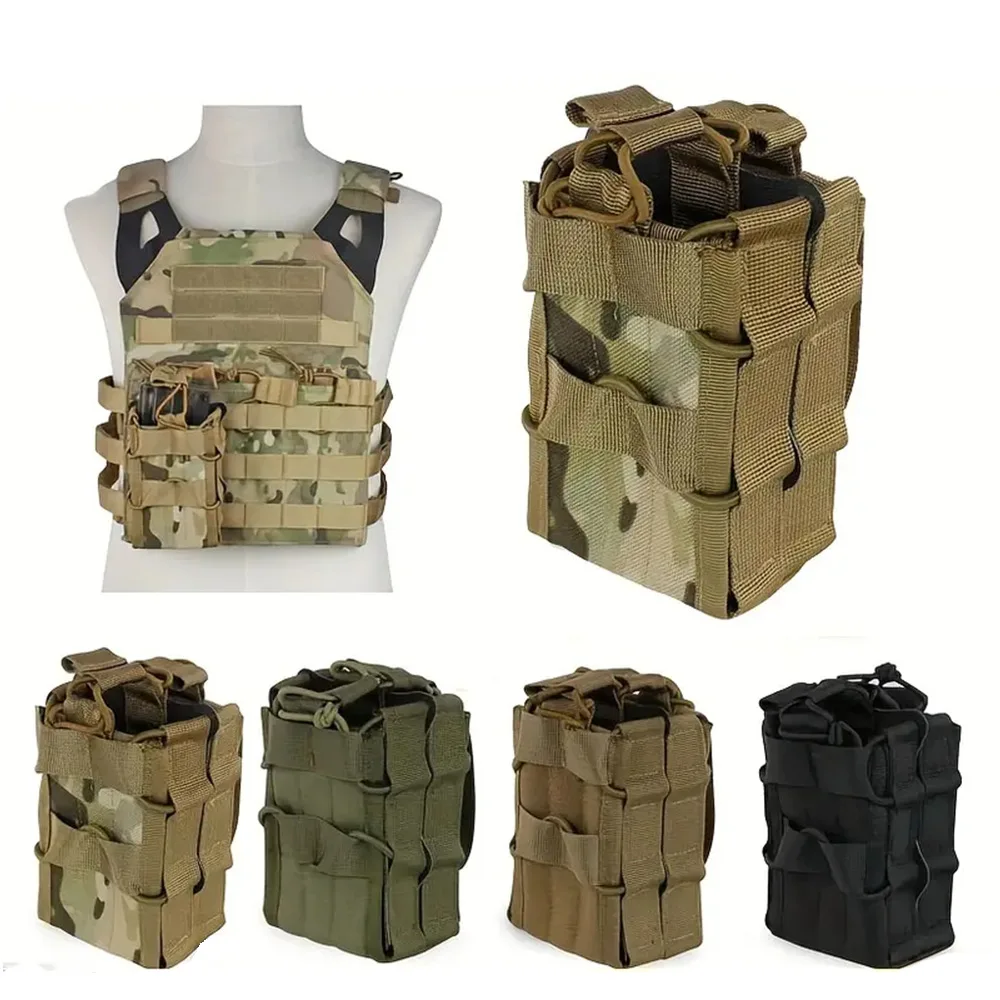 Outdoor Hunting Magazines - 5.56 7.62 Molle kantong majalah ganda