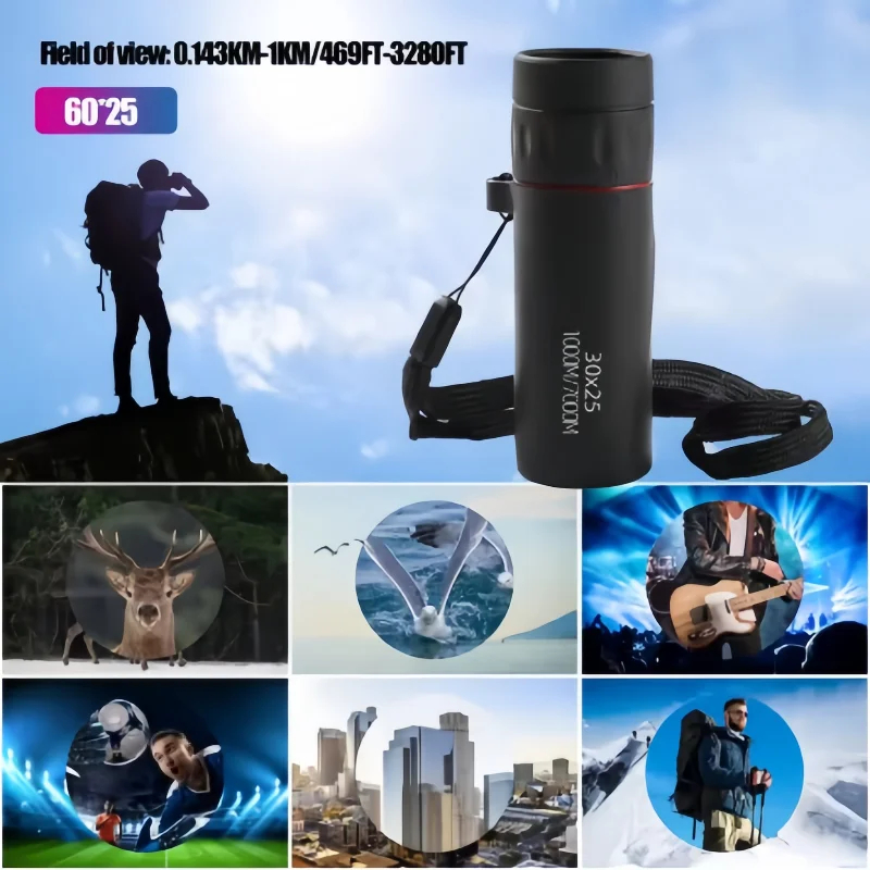 Teleskop Monokuler 2000x25 Hig - Outdoor Hunting Products ulasan dan harga