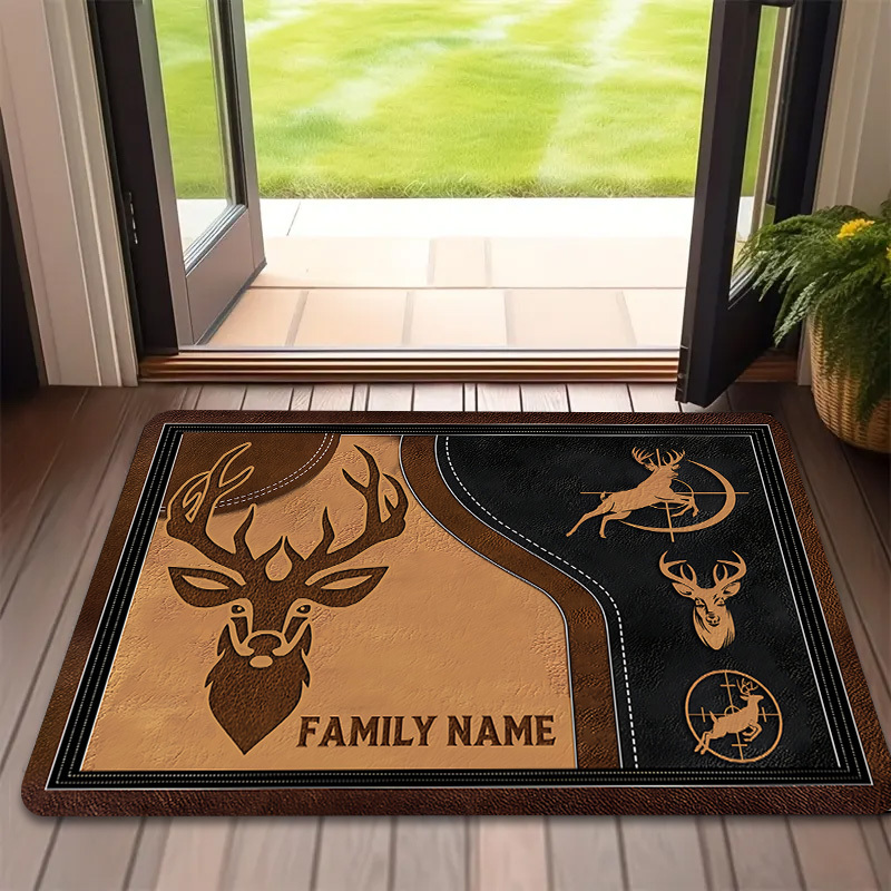 VIKAMA Elk Skull Totem Hunting - Hunting Outdoor Rug ulasan dan harga