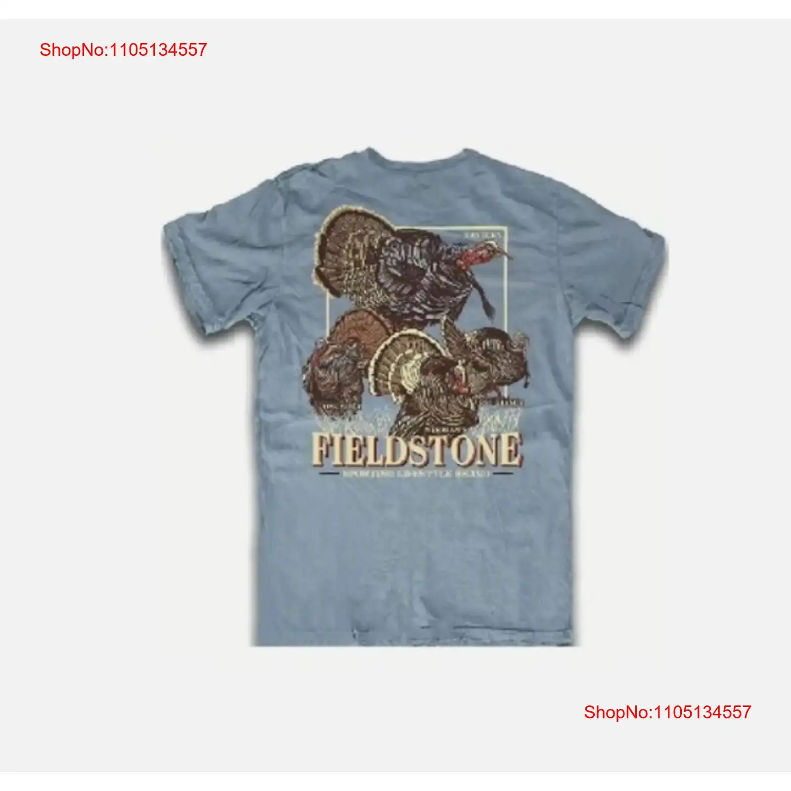 Kaos Fieldstone Turkey Hunting - Wildman Hunting & Outdoor Polokwane ulasan dan harga