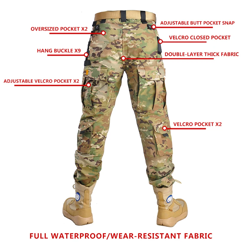 Seragam Taktis Kamuflase Pria  - Outdoor Hunting Pants Women ulasan dan harga