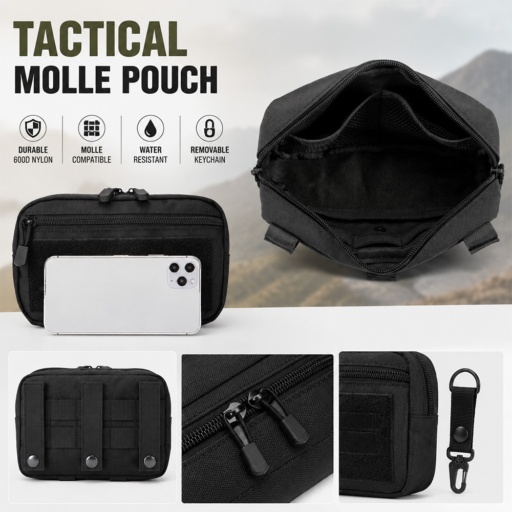 Kantong Taktis Molle EDC untuk - Outdoor Hunting Kit ulasan dan harga