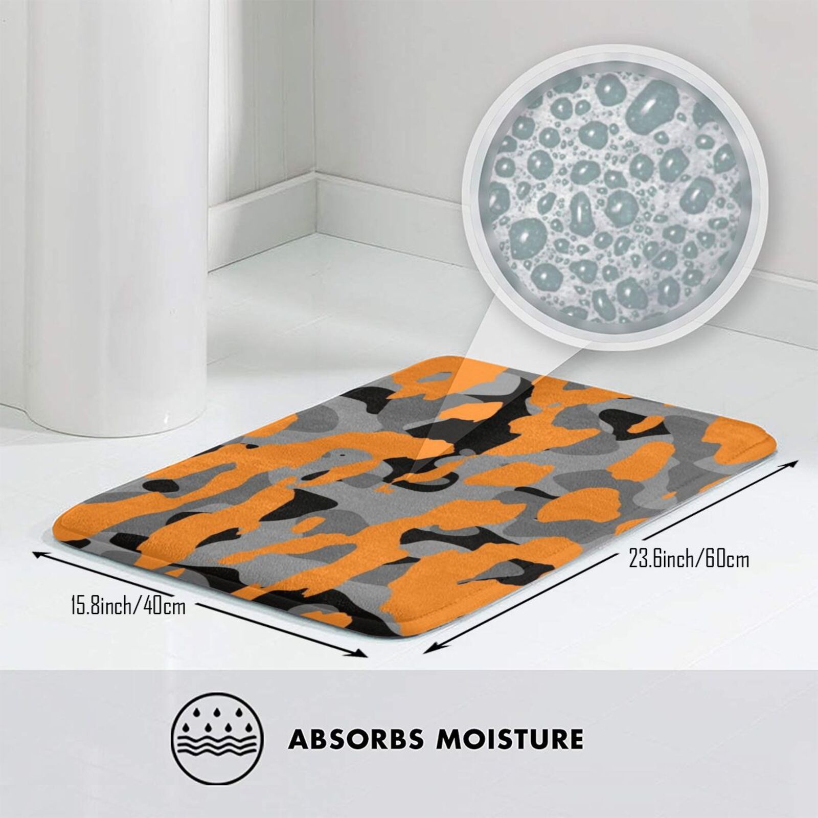 Karpet Tikar Camo Oranye Anti- - Hunting Outdoor Rug ulasan dan harga