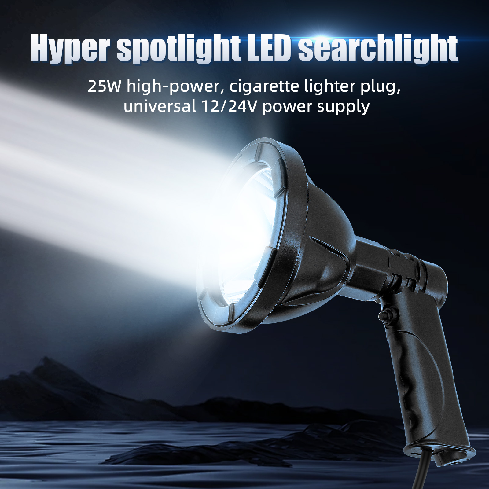 Lampu Genggam Daya Tinggi 100W - Outdoor Hunting Vehicle ulasan dan harga