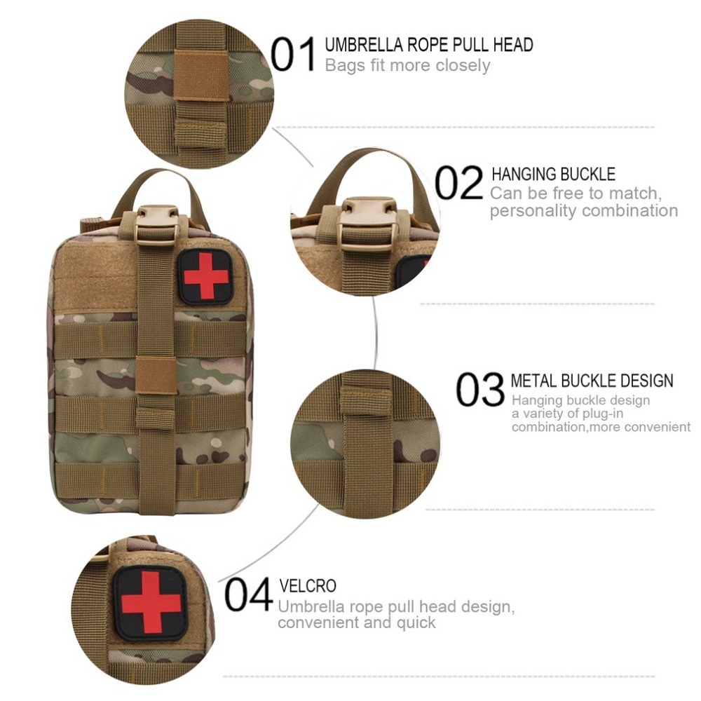 Tas pertolongan pertama, kotak - Outdoor Hunting Kit ulasan dan harga