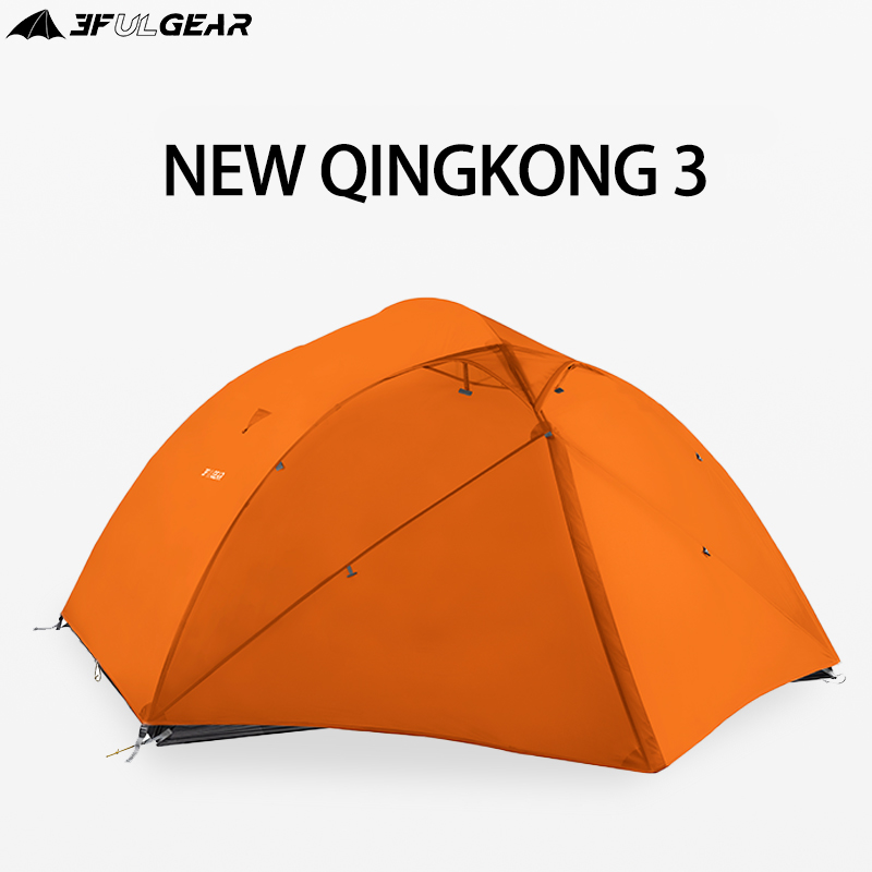 3F GEAR Qingkon 3 Orang 4 Musi - Outdoor Hunting Tent ulasan dan harga
