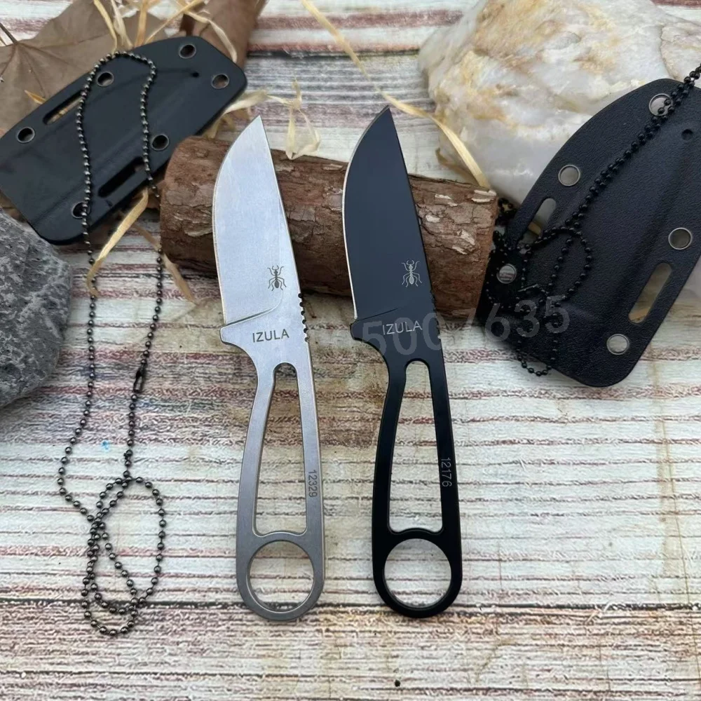 IZULA Pisau Lurus Kekuatan Tin - Outdoor Hunting Gifts ulasan dan harga