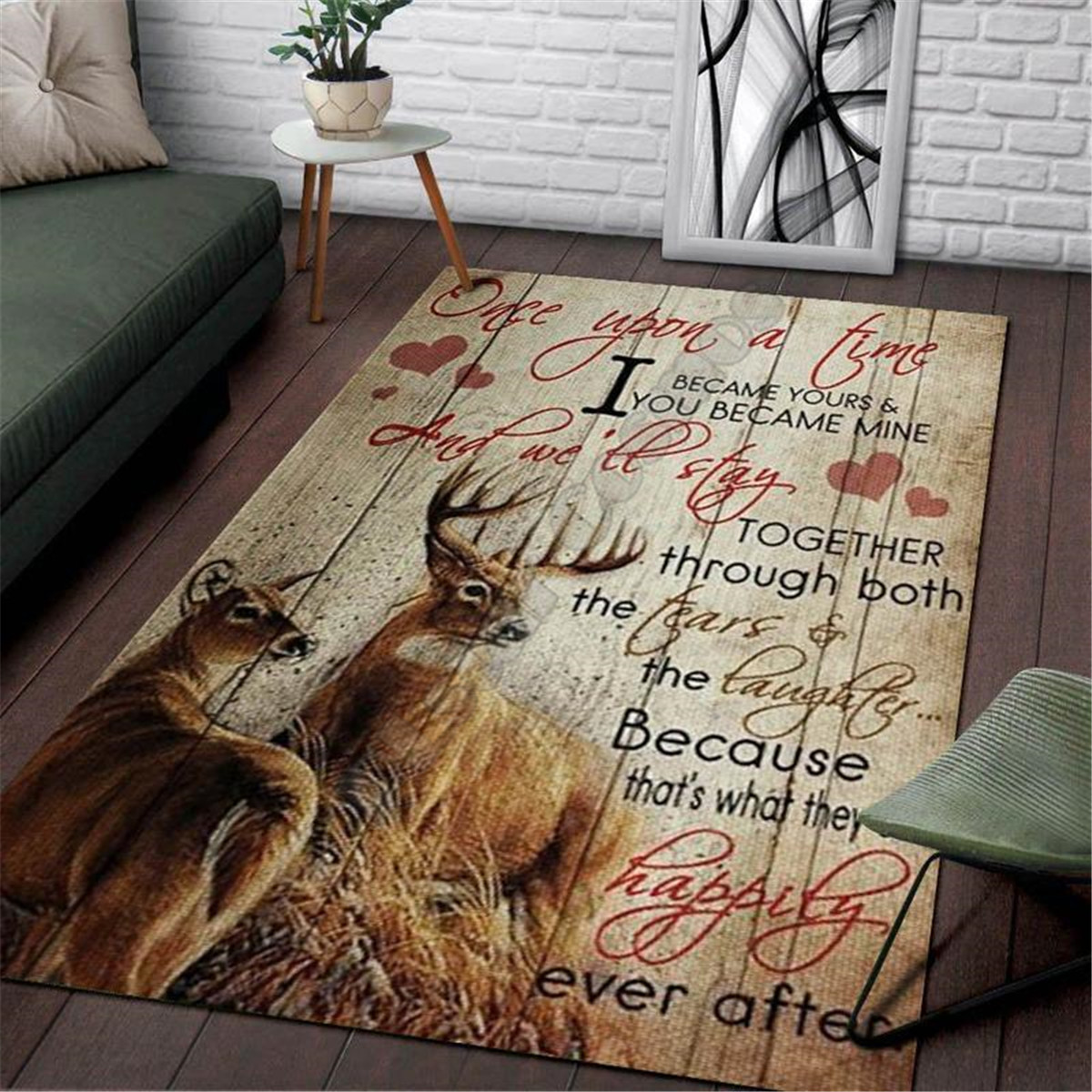 Karpet Area Berburu Rusa Karpe - Hunting Outdoor Rug ulasan dan harga