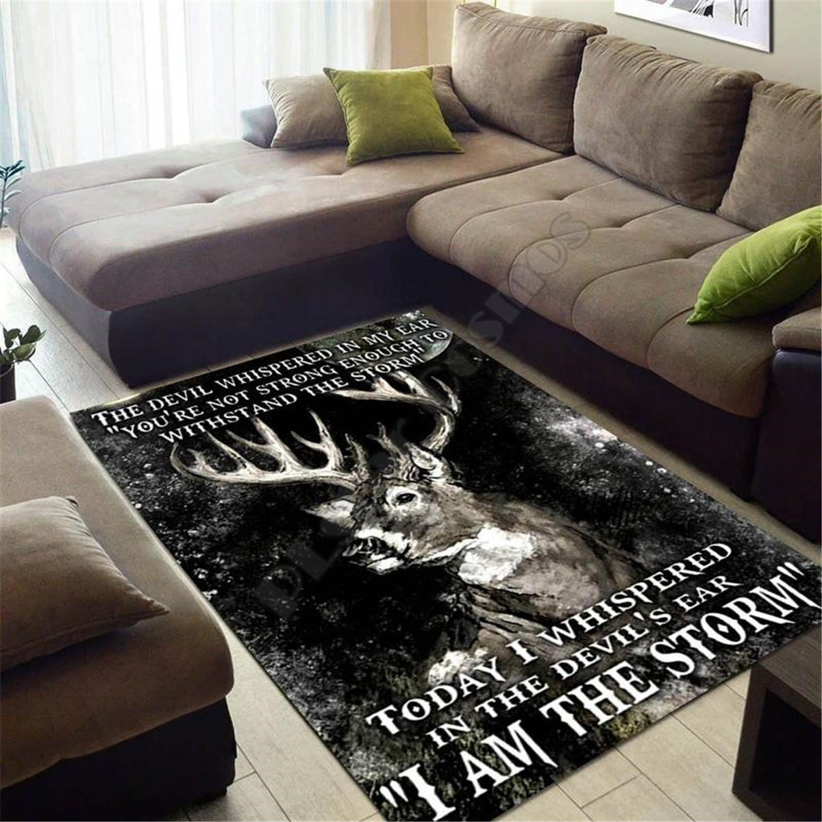 Karpet Area Berburu Rusa Karpe - Hunting Outdoor Rug ulasan dan harga
